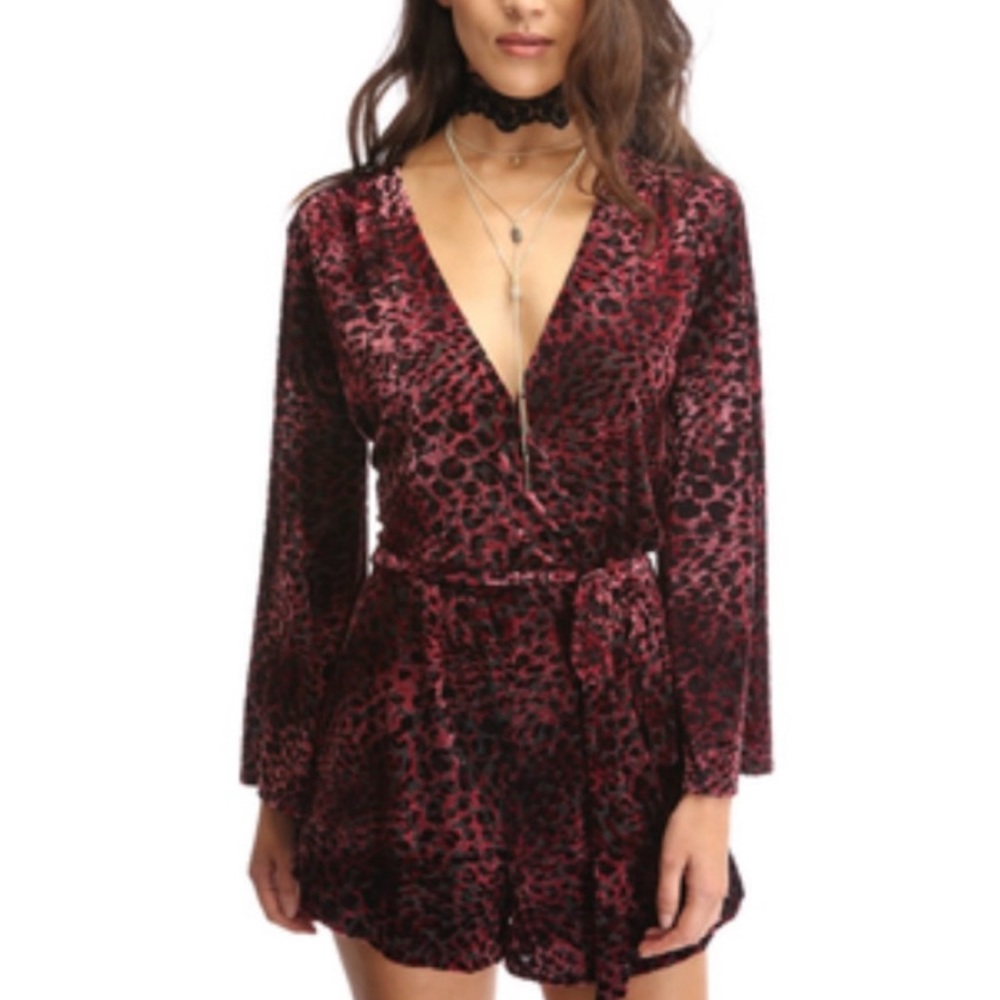 South moon under velvet romper